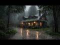 Rainstorm Sounds for Sleeping | Heavy Rain Ambience for Deep Sleep, Relaxation and Calm Night