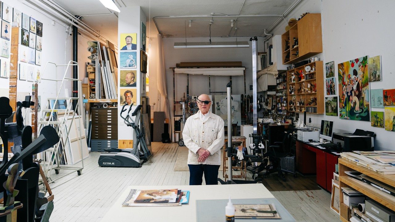 Inside a Painter's NYC Loft Since 1972