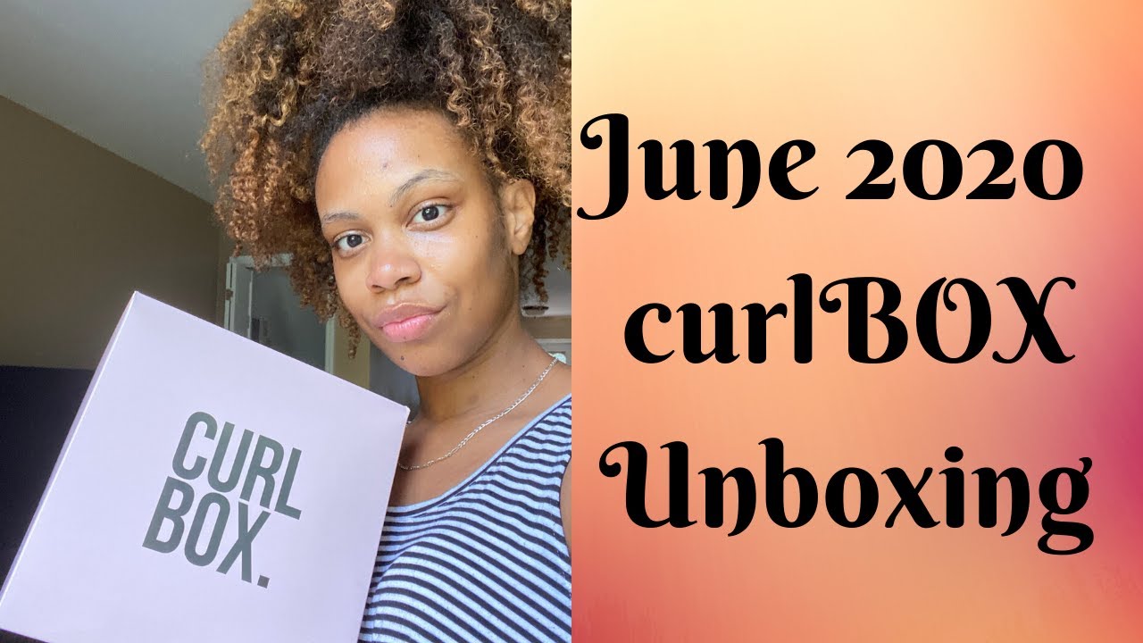 June 2020 curlBOX Unboxing