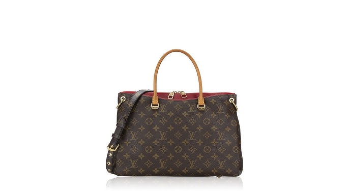 LOUIS VUITTON Damier Ebene Bergamo PM 1221125