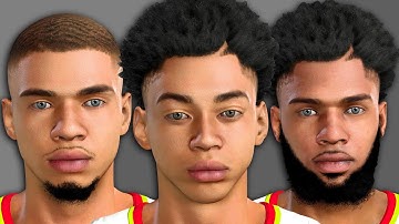 THE BEST FACE CREATIONS IN NBA 2K20