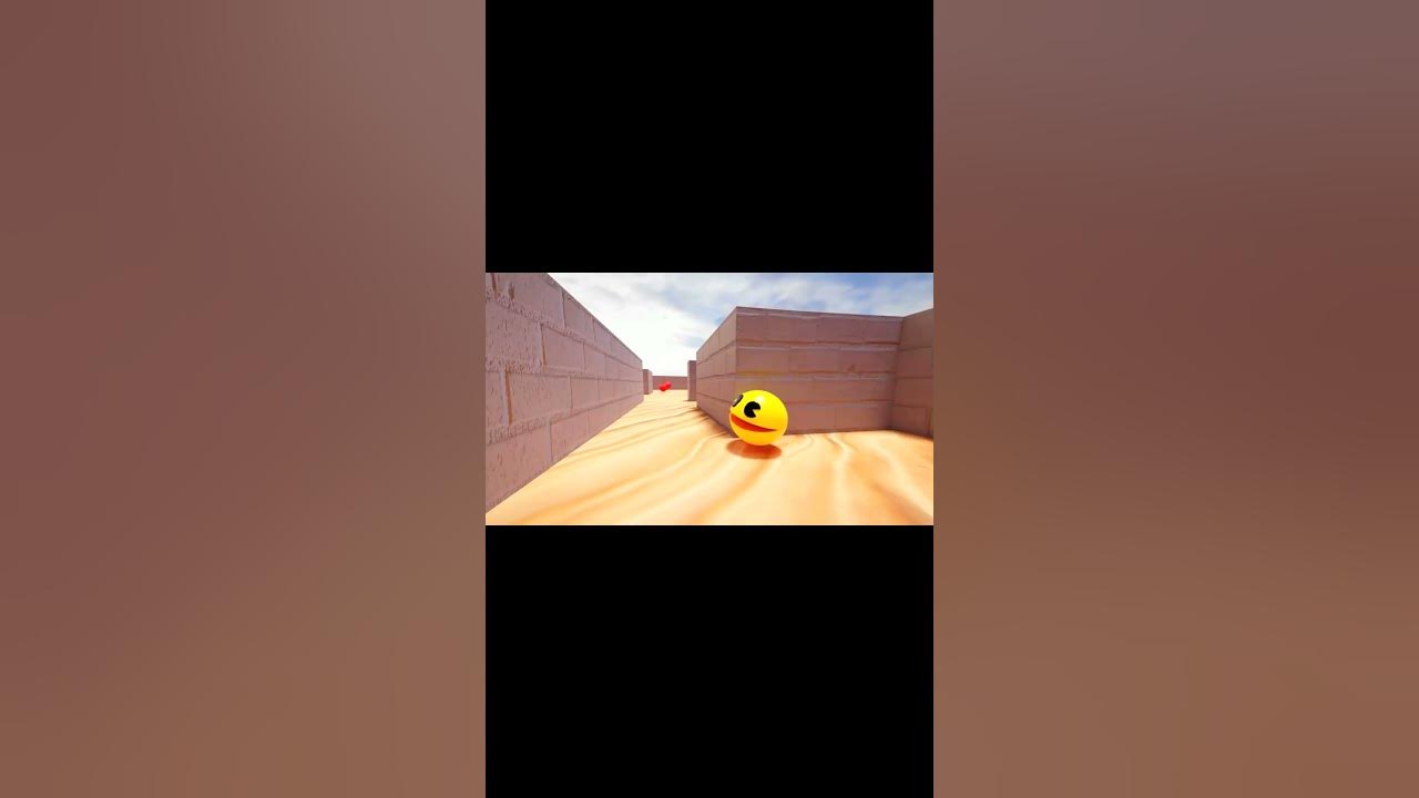 PacMan Vs Monster PacMan #Shorts 09 | Packman Game - YouTube