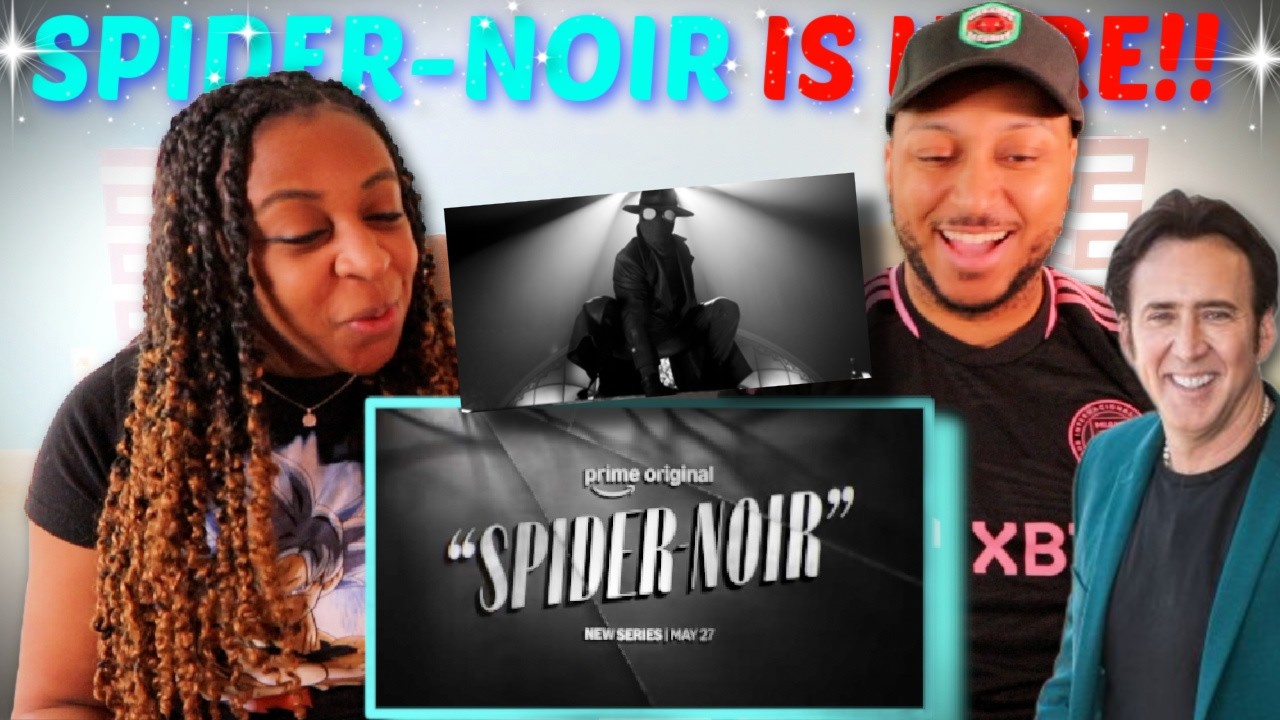 "Spider-Noir” Authentic Black & White Teaser Trailer REACTION!!