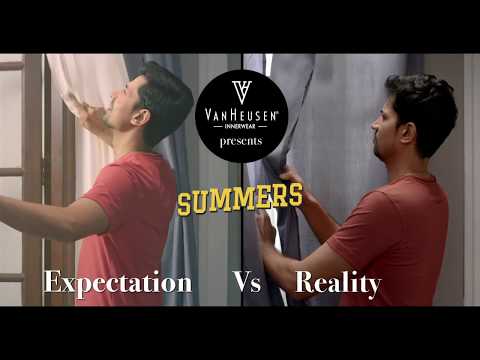 Indian Summer: Expectation vs Reality | Van Heusen Innerwear | Sumeet Vyas