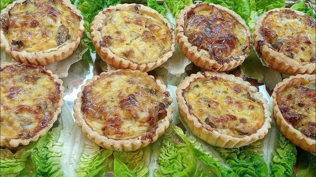 الذ واسرع كيش اقتصادي بالطون والبصل سهل التحضير بمكونات بسيطة