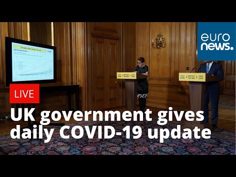 UK government gives daily COVID-19 update | LIVE