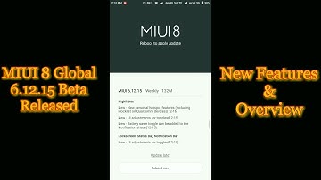 MIUI 8 Global 6.12.15 Beta Released - New Features, Overview & Everything you need to know!