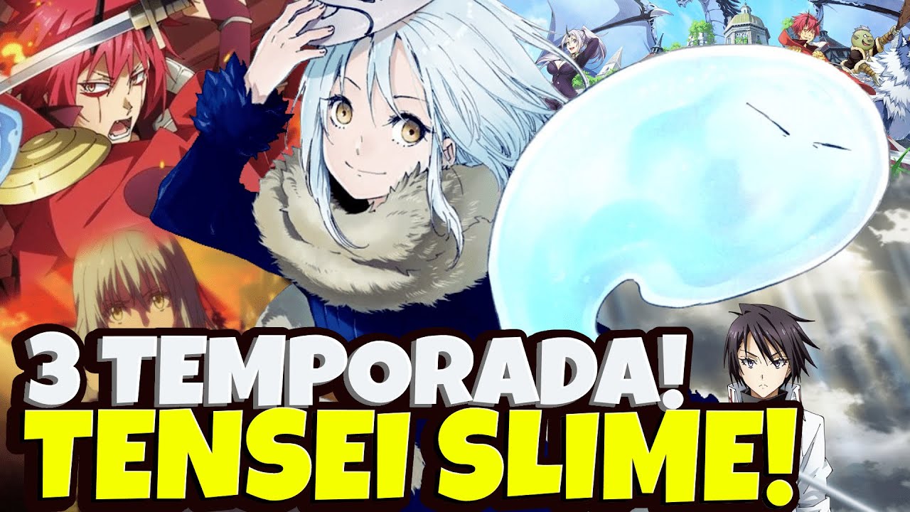 Reincarnated as a Slime - 3ª temporada ganha previsão de estreia e