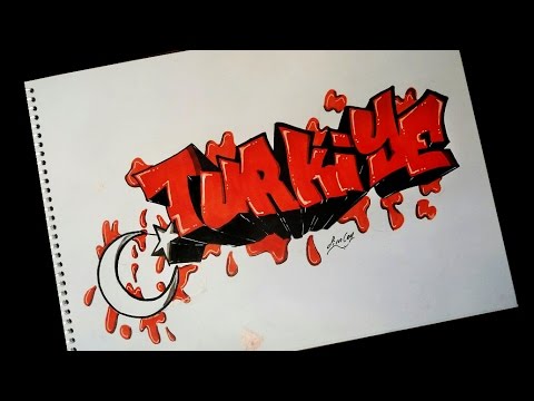 TÜRKİYE - Graffiti Çizimi
