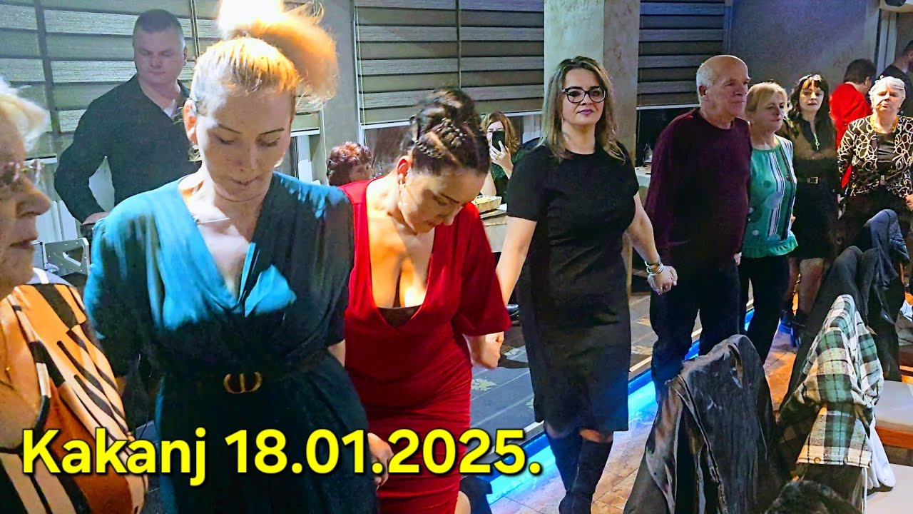 Kad Žene Povuku Kolo, Gori Kakanj 🔥💃 – Sijelo kod Kenana Merdića (18.01.2025.) – 🎹 Suljo Muslić