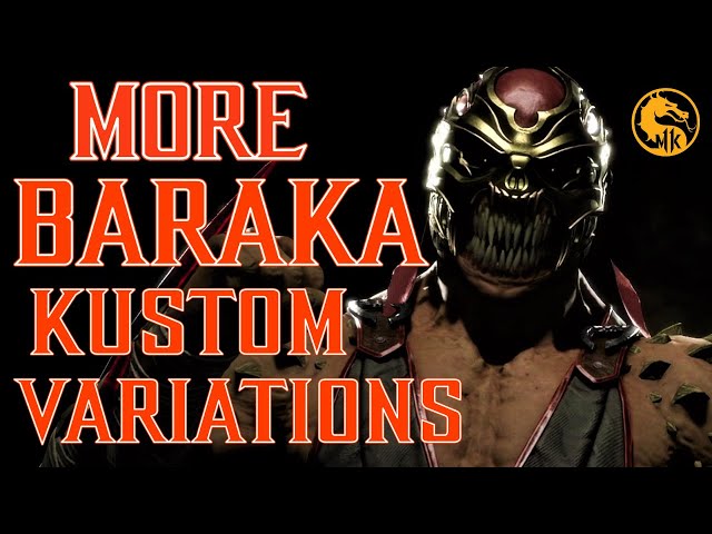 Baraka as a main. Any tips for longer combos and different build outs? : r/ MortalKombat