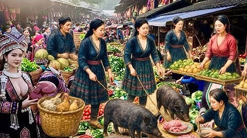 Chợ Phiên Cốc Ly – Sắc Màu Văn Hóa Giữa Núi Rừng Tây Bắc.