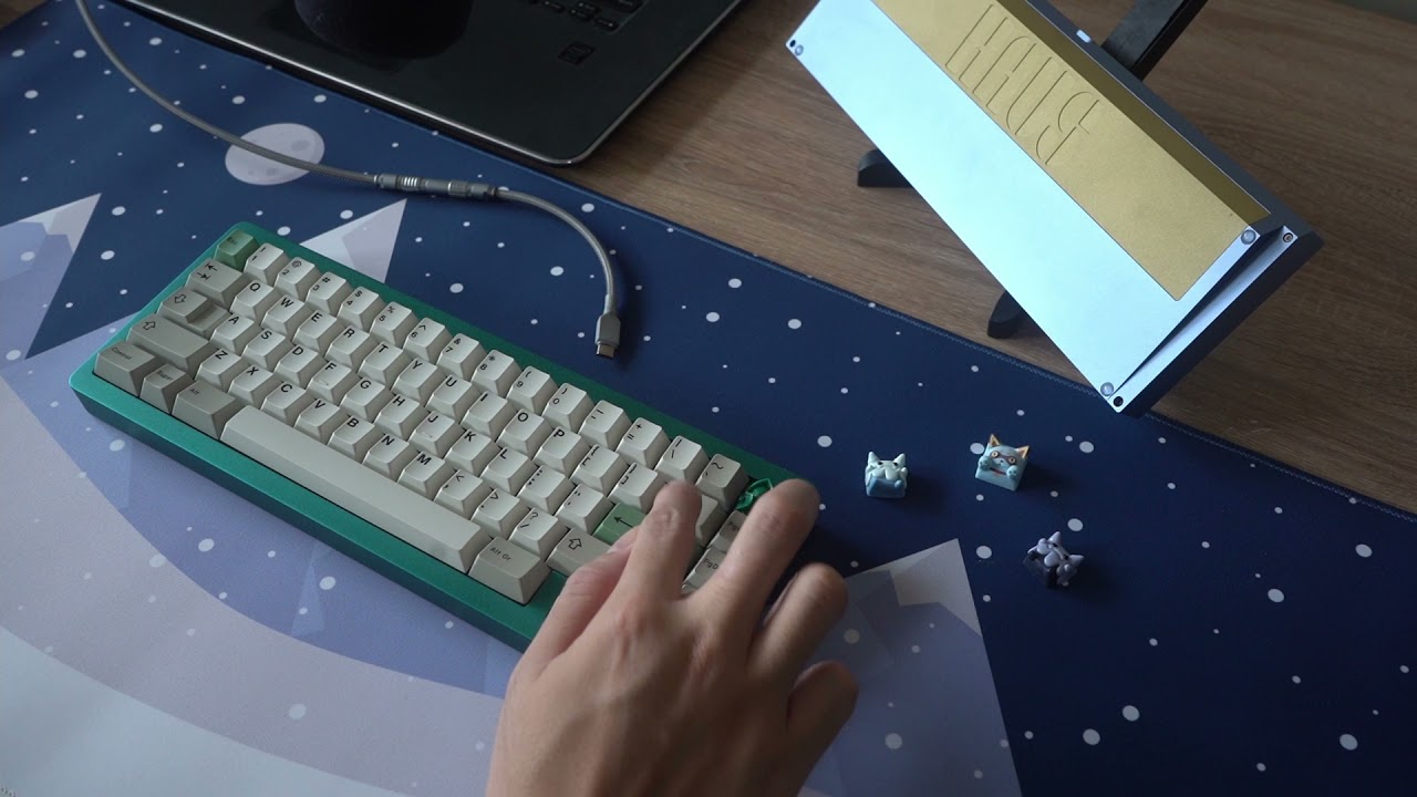 Emery65 by RME Studio |HyperGlide|ASMR| Typing Sound Test