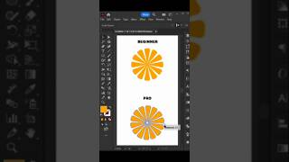 Repeat Radial Tool in Adobe Illustrator #illustratortips #graphicdesign