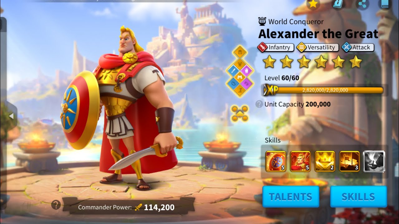 Rise of kingdoms- Alex and Sun KVK2 commander duels 