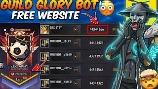 FREE GUILD GLORY BOT 🤯| HOW TO MAKE GUILD GLORY BOT FF 🤯| guild glory bot |🥳NEW UPDATE OB53 ZEXISTEY