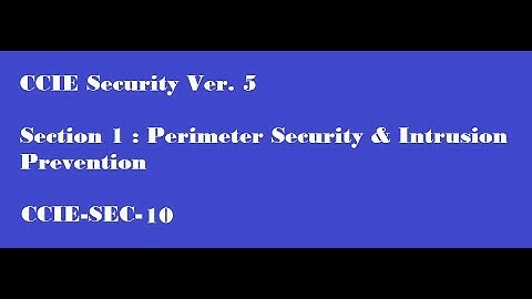 CCIE Security Ver. 5- Section 1- Cisco ASA-9.6.1 - Part-10- Twice NAT Rule