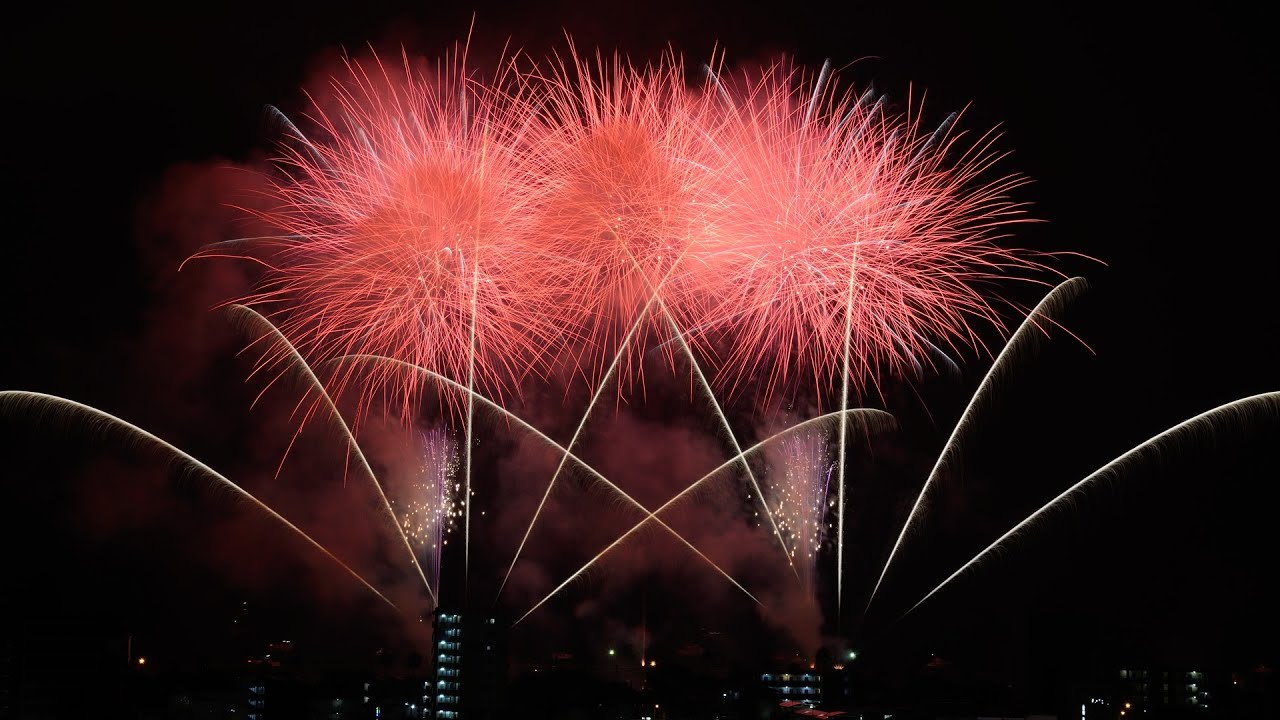 15年 亀川夏まつり花火大会 Youtube