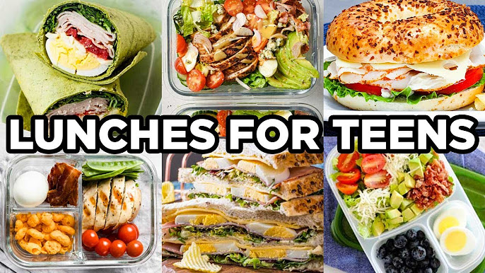 Healthy School Lunch Ideas for Teens- MOMables