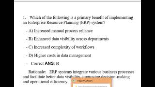 MBAX 5030 Managing Business Information Systems Midterms (Qns & Ans) 2026 screenshot 5