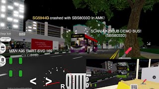 *ang mo kio singapore* SG5944G crashed with SBS8033D! Service 889 & 169