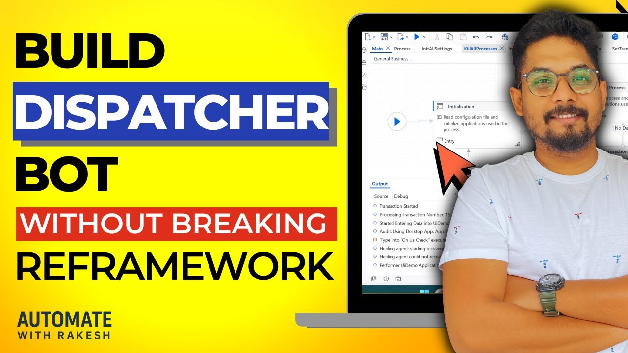 UiPath Dispatcher Reframework - YouTube