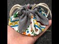 That Star Handmade - 手作教學 - 日本風小禮物束口袋(索繩袋)做法/How to make a Japanese Style Drawstring Bag