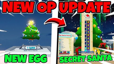 OVERPOWERED New CHRISTMAS Update Is OUT NOW In Bubble Gum Simulator INFINITY