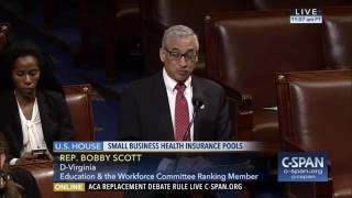 Ranking Member Bobby Scott: Speaks Against Shifting Costs to Workers