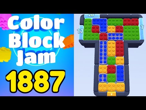 Color Block Jam Level 1887 Solution