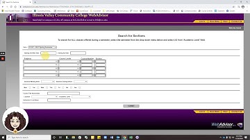 Search for classes on WebAdvisor