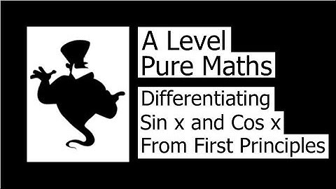 Differentiating cos and sin from First Principles