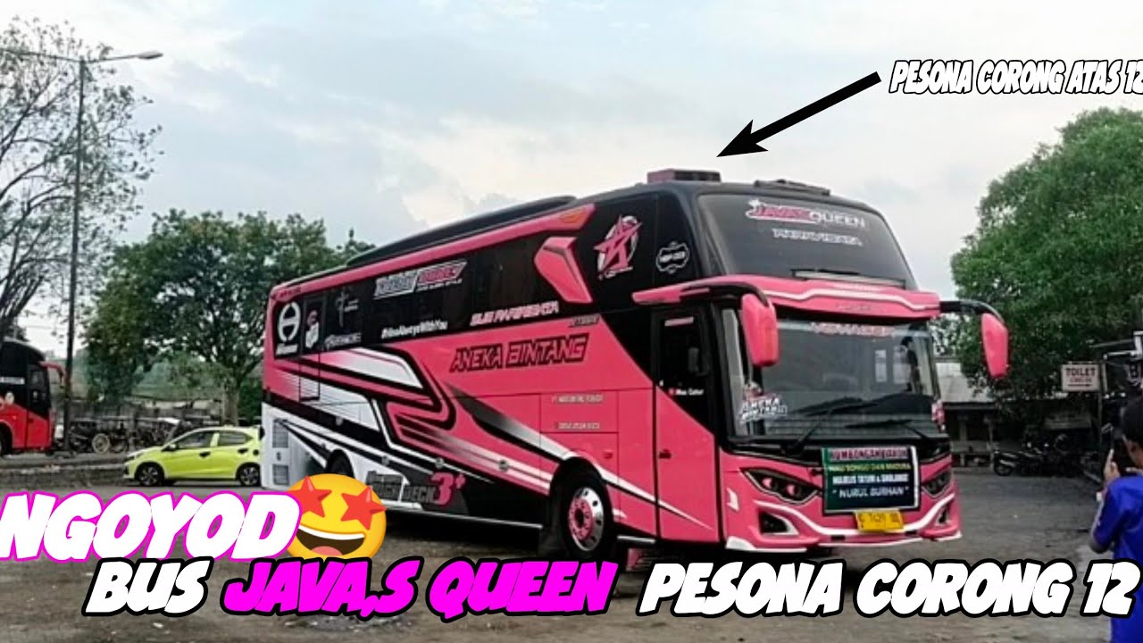 Bus Java's Queen ngoyod bus aneka bintang java,s queen corong atas 12 - YouTube