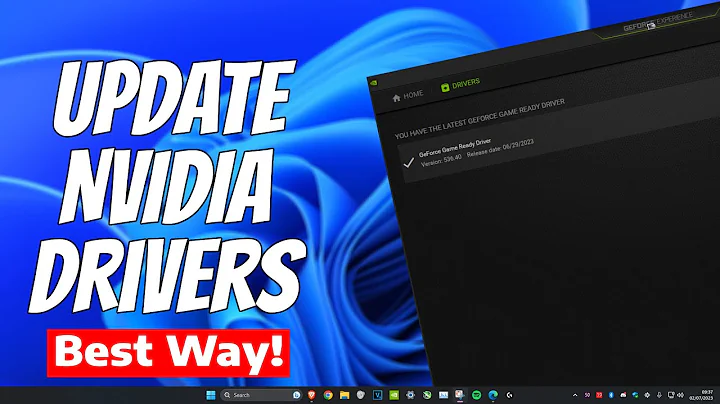 How to Update GTX/RTX Graphics Card Drivers | NVIDIA GeForce Experience Download & Install (2023)