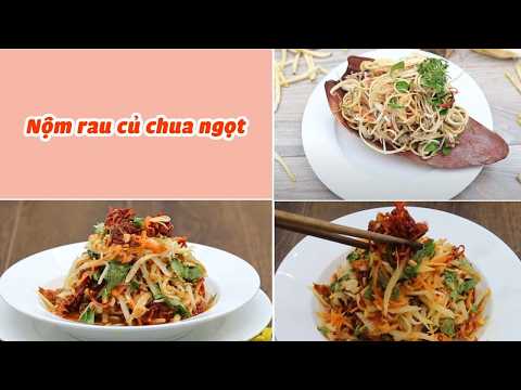 Nộm Rau Củ Chua Ngọt Giải Ngán Cho Mâm Cơm Ngày Hè | Feedy VN