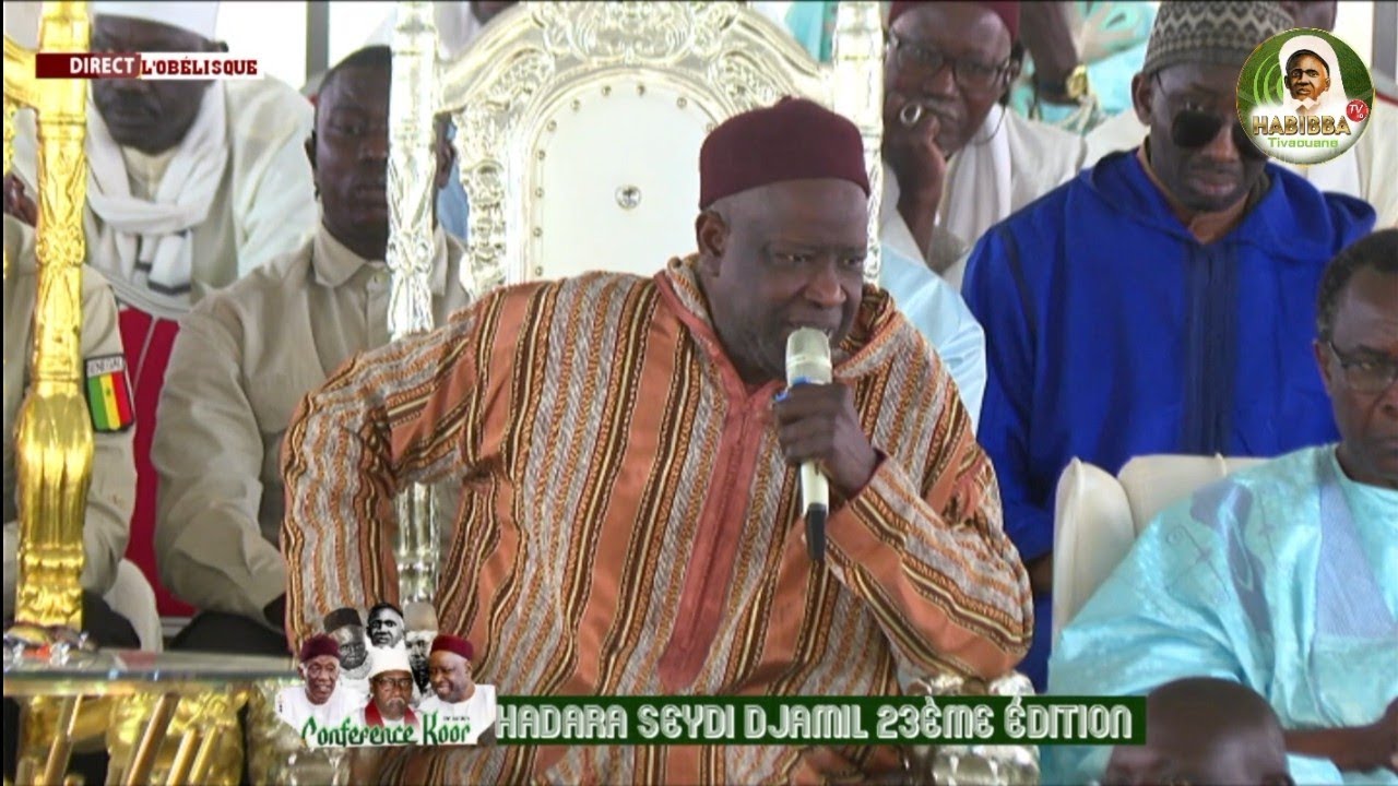 Discours SERIGNE MANSOUR SY DJAMIL CONFÉRENCE KOOR HADARA SEYDI DJAMIL 2026