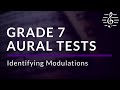 Grade 7 Aural Tests - Identifying Modulations