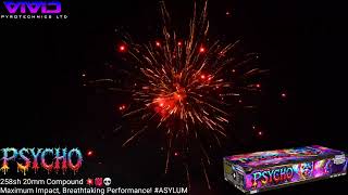 PSYCHO COMPOUND FIREWORK FROM VIVID PYROTECHNICS @Chorltonfireworks