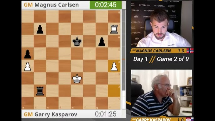 Magnus Carlsen vs Kasparov #chess #chessmaster #chessgame #chesstok