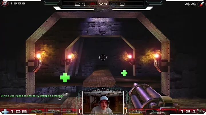 WedgeBob Plays Unreal Tournament 2004 - Team Deathmatch - DM-Curse4