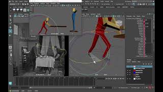 Information Parkour 3D Animation | Maya Animation Timelapse Blocking Stage | with Intro Speech News