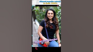 #top10 actress in India 1990