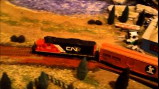 The Cn And Cp Model Train Set