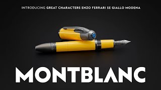 Career Overview Meet Giallo Modena | Montblanc Great Characters Enzo Ferrari Special Edition Giallo Modena
