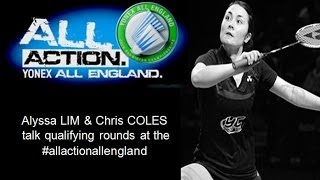 Young English pair talk 2014 All England badminton qualification