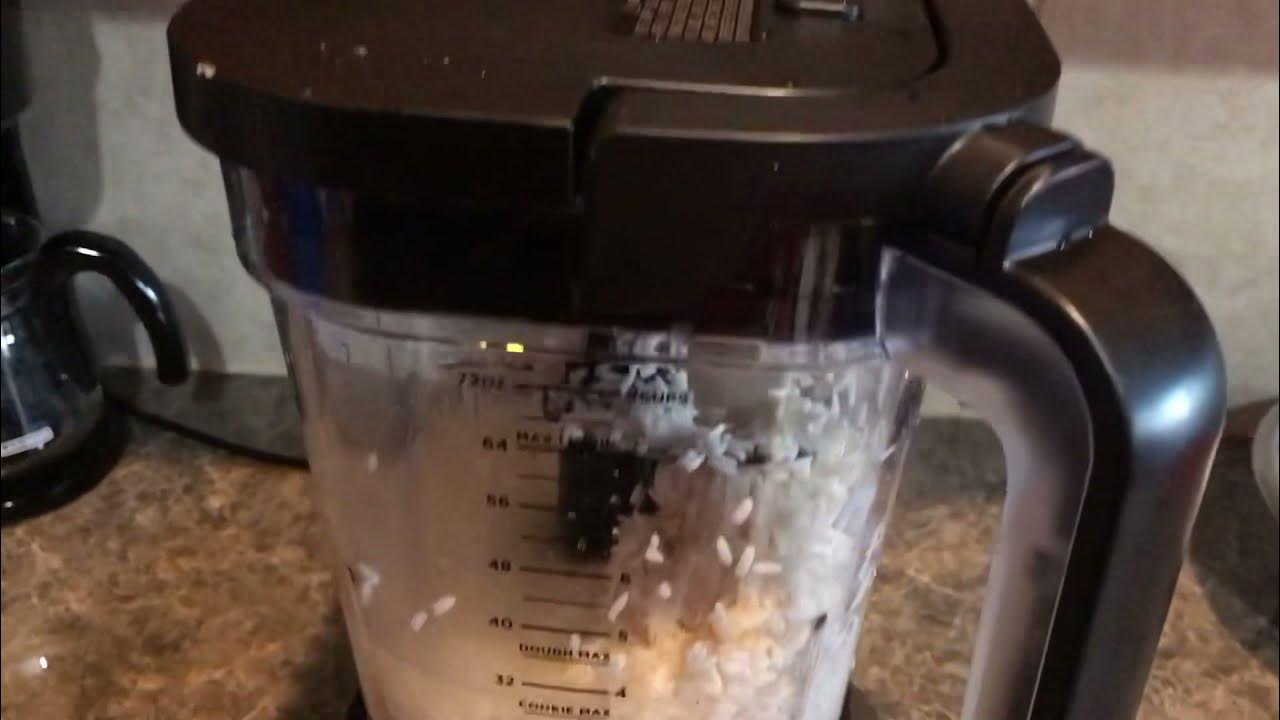 idli/dosa batter in Ninja blender experimenting with Ninja blender