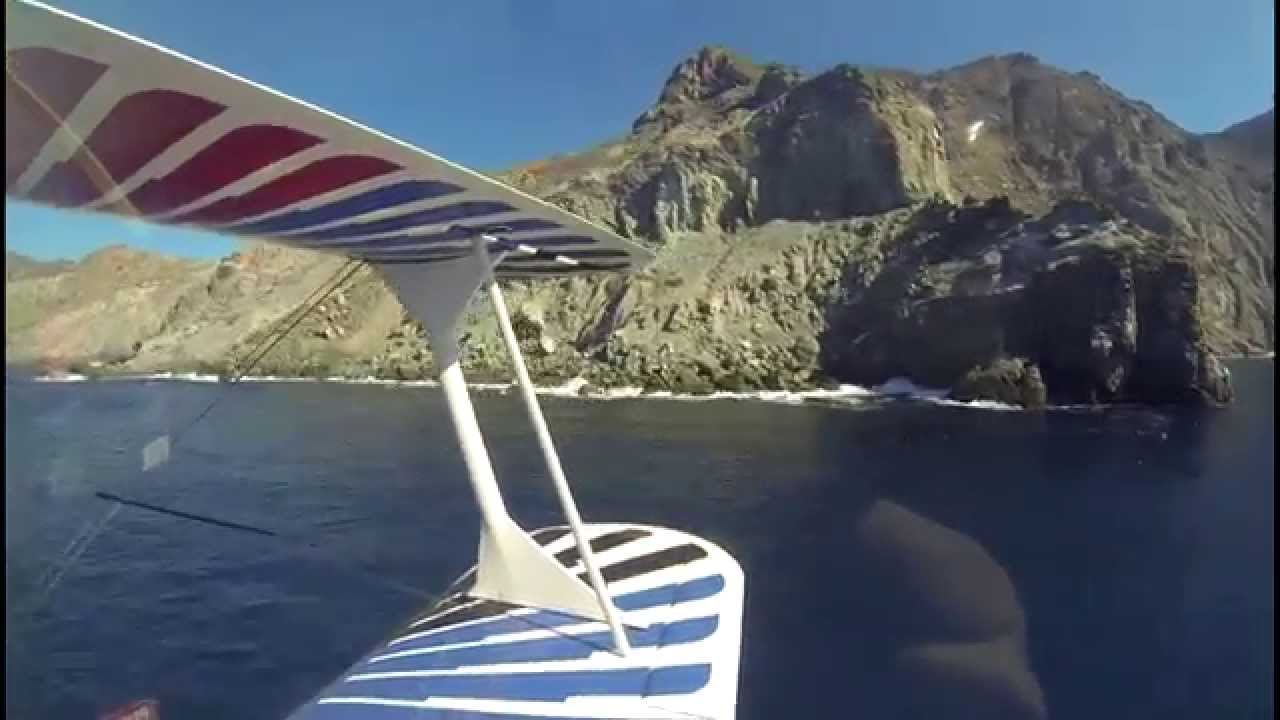 catalina island airbnb Christen Eagle Low Level Flying