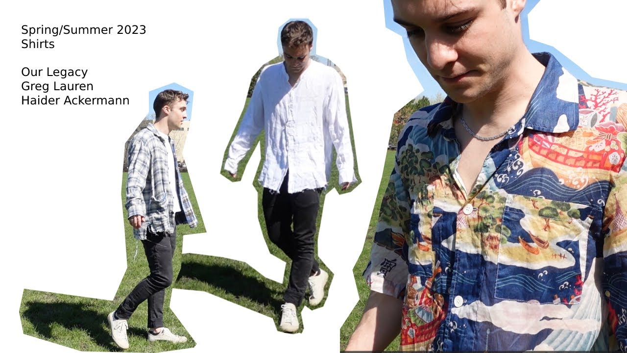 The BEST Shirts for Spring/Summer (Our Legacy, Greg Lauren)