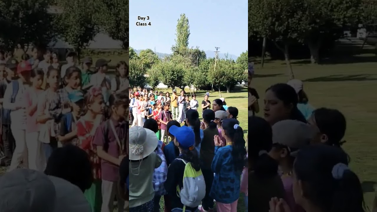 Day 3 of Camping for class 4 