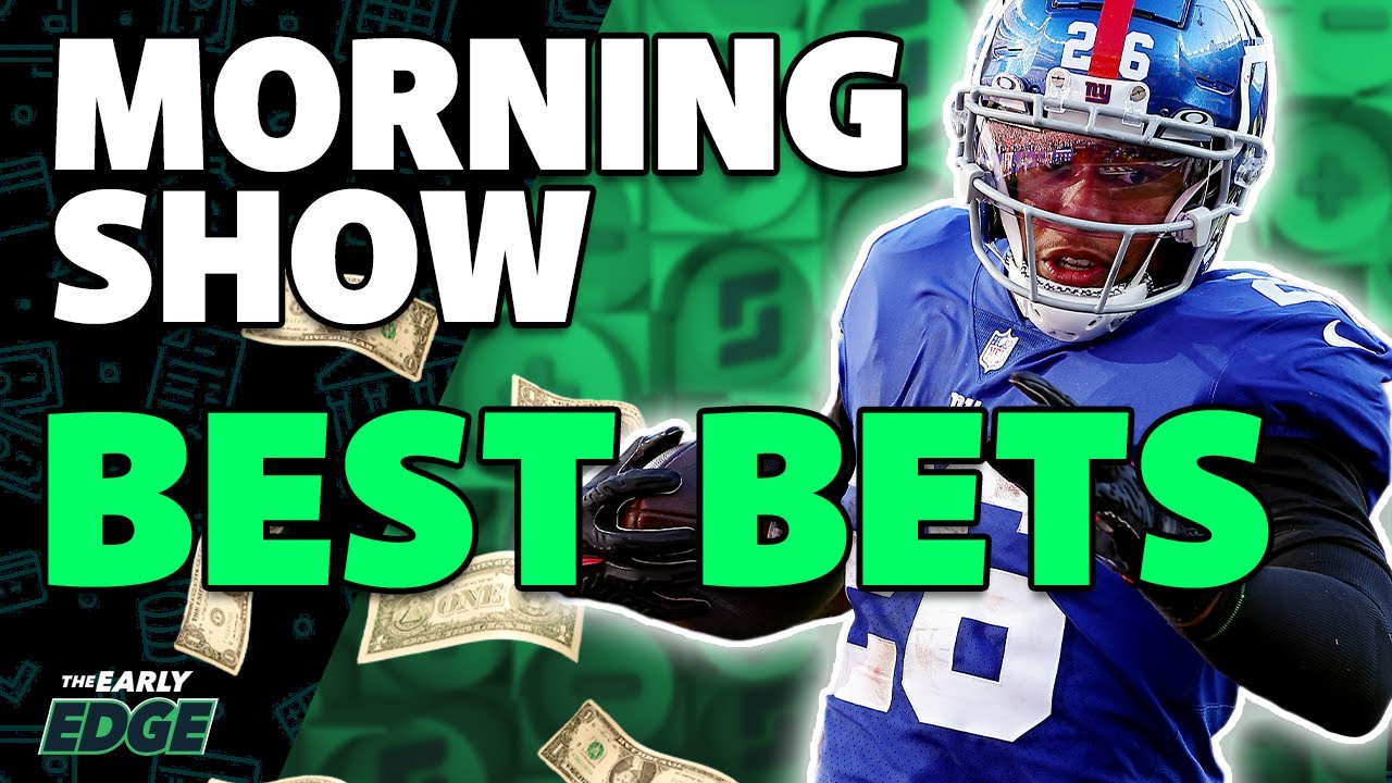 🏈 Sunday's BEST BETS for NFL Week 7! | The Early Edge - YouTube